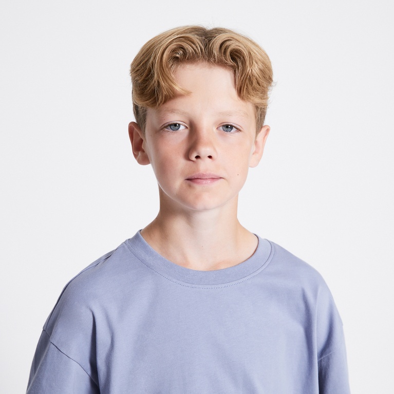 Heavy Tee "William star" Ocean Blue